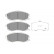 Brake Pad Set, disc brake KBP-6596 Kavo parts