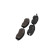 Brake Pad Set, disc brake KBP-6596 Kavo parts, Thumbnail 3