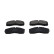 Brake Pad Set, disc brake KBP-6598 Kavo parts, Thumbnail 2