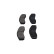 Brake Pad Set, disc brake KBP-6598 Kavo parts, Thumbnail 5