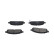 Brake Pad Set, disc brake KBP-6599 Kavo parts, Thumbnail 4