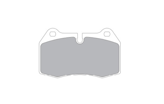 Brake Pad Set, disc brake KBP-6612 Kavo parts
