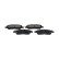 Brake Pad Set, disc brake KBP-6613 Kavo parts, Thumbnail 2