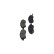 Brake Pad Set, disc brake KBP-6613 Kavo parts, Thumbnail 5