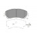 Brake Pad Set, disc brake KBP-6614 Kavo parts