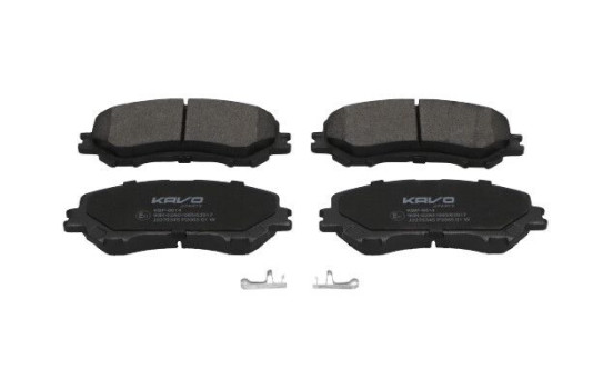 Brake Pad Set, disc brake KBP-6614 Kavo parts, Image 2