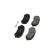 Brake Pad Set, disc brake KBP-6614 Kavo parts, Thumbnail 3