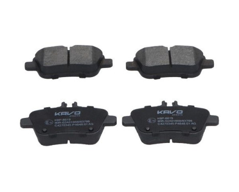 Brake Pad Set, disc brake KBP-6619 Kavo parts, Image 2