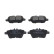 Brake Pad Set, disc brake KBP-6619 Kavo parts, Thumbnail 2