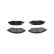 Brake Pad Set, disc brake KBP-6623 Kavo parts, Thumbnail 3