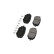 Brake pad set, disc brake KBP-6630 Kavo parts, Thumbnail 2