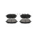 Brake pad set, disc brake KBP-6630 Kavo parts, Thumbnail 3