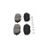 Brake pad set, disc brake KBP-6630 Kavo parts, Thumbnail 4