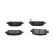 Brake Pad Set, disc brake KBP-8002 Kavo parts, Thumbnail 4