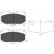 Brake Pad Set, disc brake KBP-8003 Kavo parts