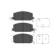 Brake Pad Set, disc brake KBP-8006 Kavo parts