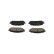 Brake Pad Set, disc brake KBP-8019 Kavo parts, Thumbnail 4