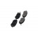 Brake Pad Set, disc brake KBP-8020 Kavo parts, Thumbnail 3