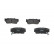 Brake Pad Set, disc brake KBP-8503 Kavo parts, Thumbnail 2