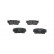 Brake Pad Set, disc brake KBP-8503 Kavo parts, Thumbnail 4