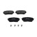 Brake Pad Set, disc brake KBP-8511 Kavo parts, Thumbnail 2