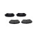 Brake Pad Set, disc brake KBP-8511 Kavo parts, Thumbnail 4