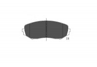 Brake Pad Set, disc brake KBP-8512 Kavo parts