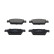 Brake Pad Set, disc brake KBP-8515 Kavo parts, Thumbnail 2