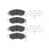 Brake Pad Set, disc brake KBP-8520 Kavo parts