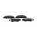Brake Pad Set, disc brake KBP-8520 Kavo parts, Thumbnail 2
