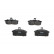 Brake Pad Set, disc brake KBP-8524 Kavo parts, Thumbnail 2