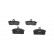 Brake Pad Set, disc brake KBP-8524 Kavo parts, Thumbnail 4