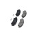 Brake Pad Set, disc brake KBP-8533 Kavo parts, Thumbnail 3