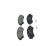 Brake Pad Set, disc brake KBP-8533 Kavo parts, Thumbnail 5