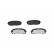 Brake Pad Set, disc brake KBP-9002 Kavo parts, Thumbnail 4