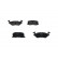 Brake Pad Set, disc brake KBP-9003 Kavo parts, Thumbnail 3