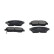 Brake Pad Set, disc brake KBP-9005 Kavo parts, Thumbnail 2