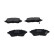 Brake Pad Set, disc brake KBP-9010 Kavo parts, Thumbnail 2