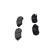 Brake Pad Set, disc brake KBP-9010 Kavo parts, Thumbnail 5