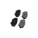 Brake Pad Set, disc brake KBP-9011 Kavo parts, Thumbnail 3