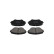 Brake Pad Set, disc brake KBP-9011 Kavo parts, Thumbnail 4