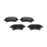 Brake Pad Set, disc brake KBP-9012 Kavo parts, Thumbnail 2