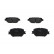 Brake Pad Set, disc brake KBP-9015 Kavo parts, Thumbnail 2