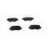 Brake Pad Set, disc brake KBP-9016 Kavo parts, Thumbnail 4