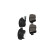 Brake Pad Set, disc brake KBP-9019 Kavo parts, Thumbnail 5