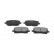 Brake Pad Set, disc brake KBP-9021 Kavo parts, Thumbnail 2