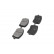 Brake Pad Set, disc brake KBP-9021 Kavo parts, Thumbnail 3