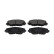 Brake Pad Set, disc brake KBP-9026 Kavo parts, Thumbnail 2