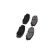 Brake Pad Set, disc brake KBP-9026 Kavo parts, Thumbnail 3