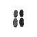 Brake Pad Set, disc brake KBP-9026 Kavo parts, Thumbnail 5